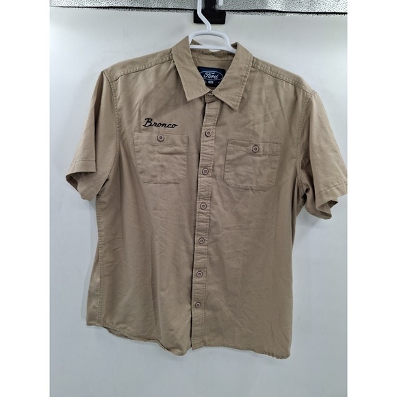 Ford Bronco Motor Co.Detroit Button Up XL Shirt